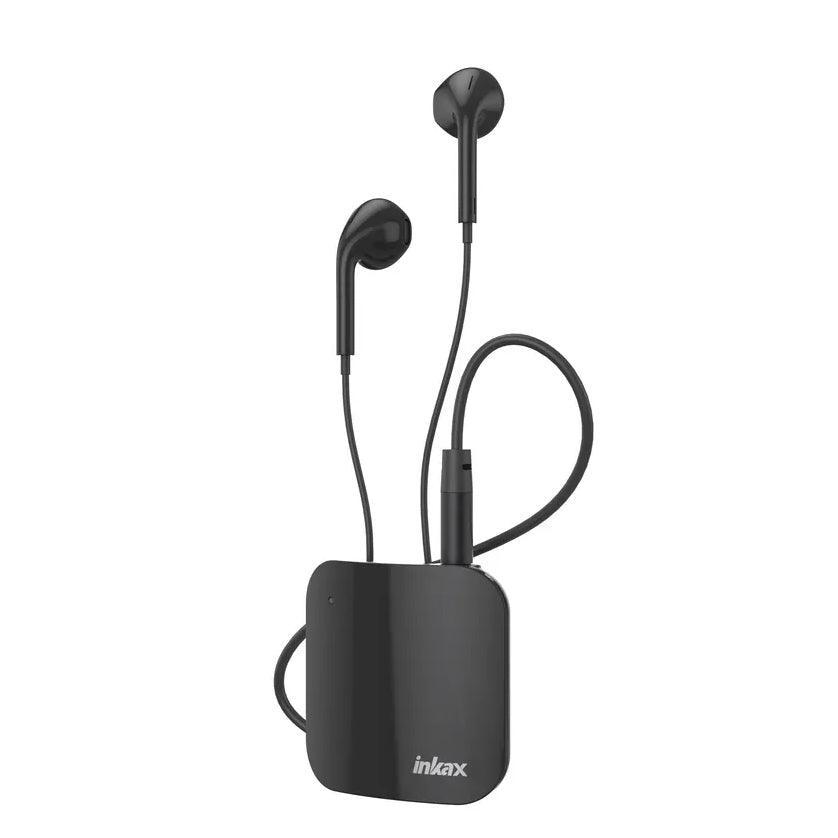 inkax Bluetooth Headset White-Collar HP-12 - Pinoyhyper