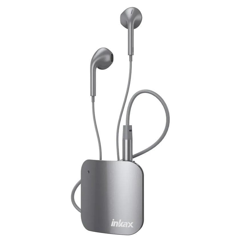 inkax Bluetooth Headset White-Collar HP-12 - Pinoyhyper