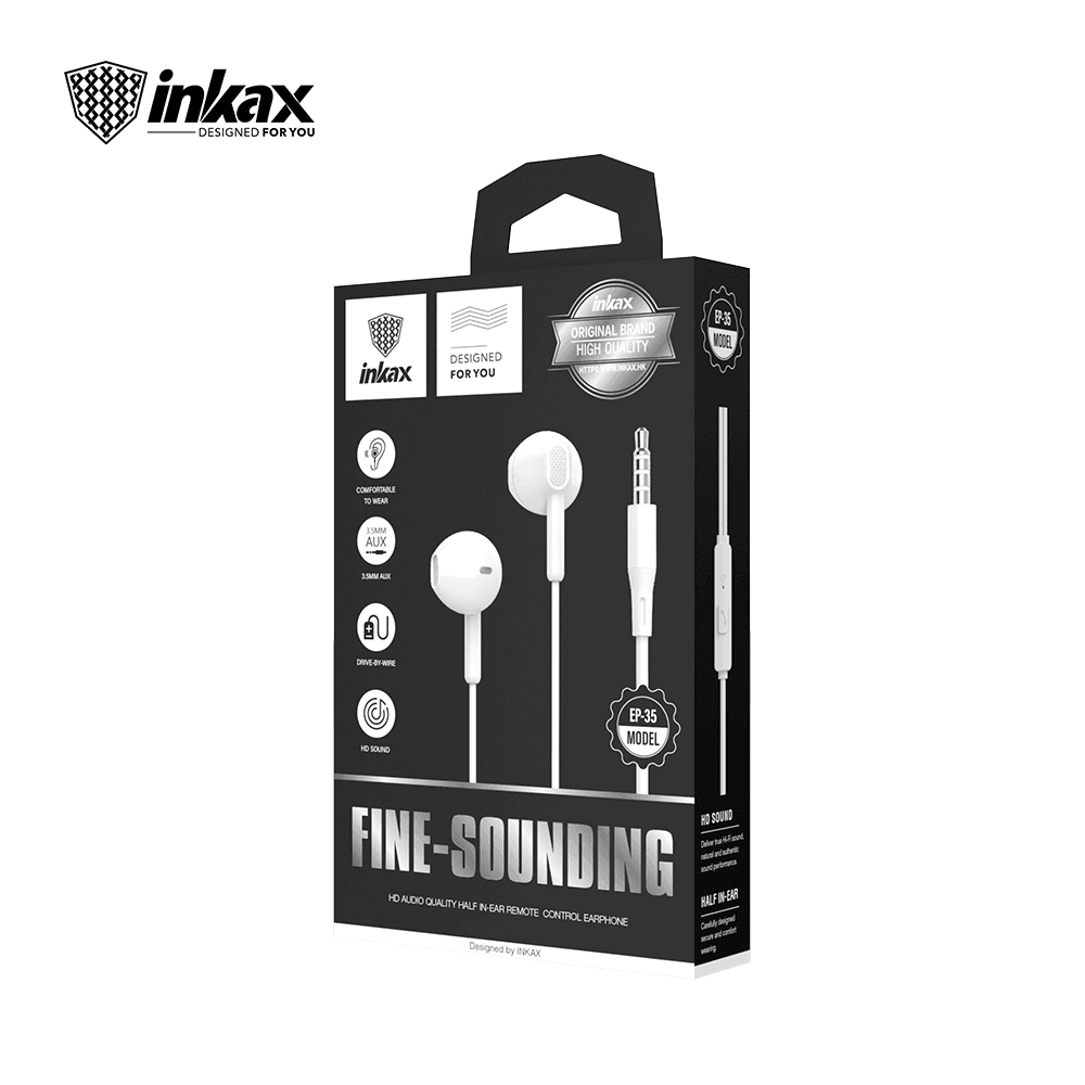 inkax Fine Sounding Earphone EP-35 - Pinoyhyper