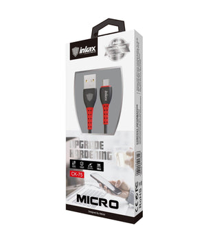 Inkax Micro Charger Cable CK-75 2.1A - Pinoyhyper
