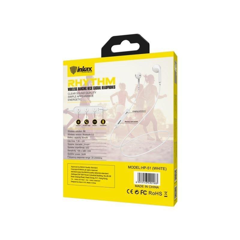 Inkax Rhythm Wireless Headphones HP-51 - Pinoyhyper