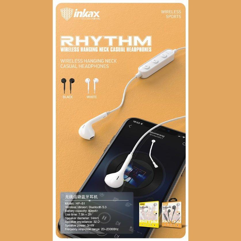 Inkax Rhythm Wireless Headphones HP-51 - Pinoyhyper