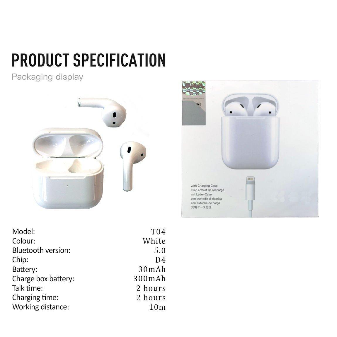 inkax T04s TWS Wireless Air pods - Pinoyhyper