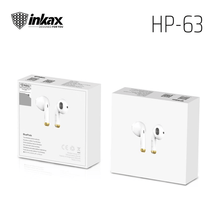 inkax True Wireless Earbuds - HP63 - Pinoyhyper