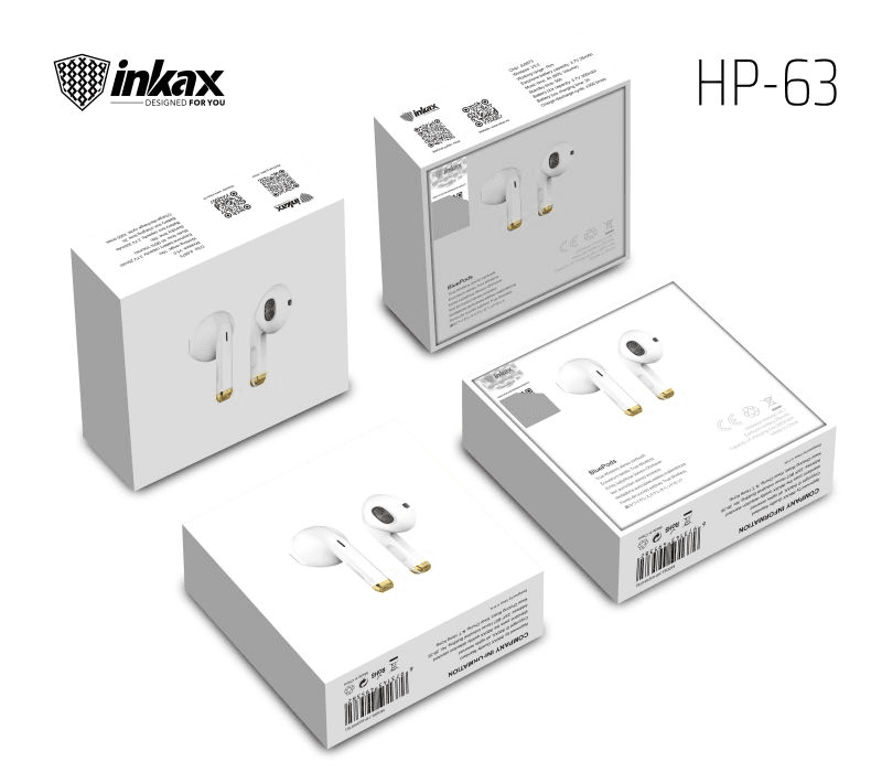 inkax True Wireless Earbuds - HP63 - Pinoyhyper