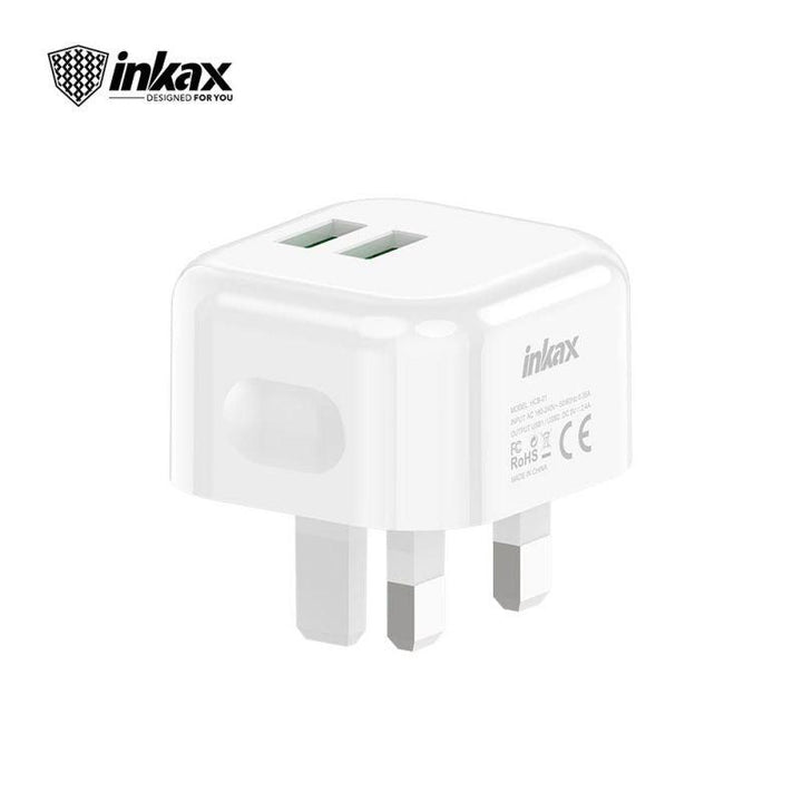 Inkax Type C Smart Home Travel Charger HCB-02 - Pinoyhyper