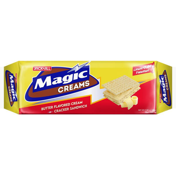 Jack'n Jill Magic Cream Cracker Sandwich Butter 11x28g - Pinoyhyper