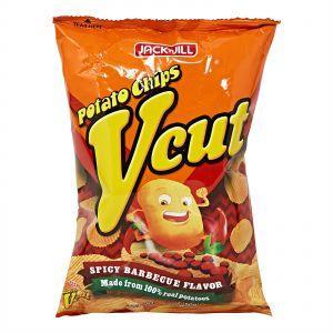 Jack N Jill V Cut Potato Chips Spicy BBQ 60 gm - Pinoyhyper