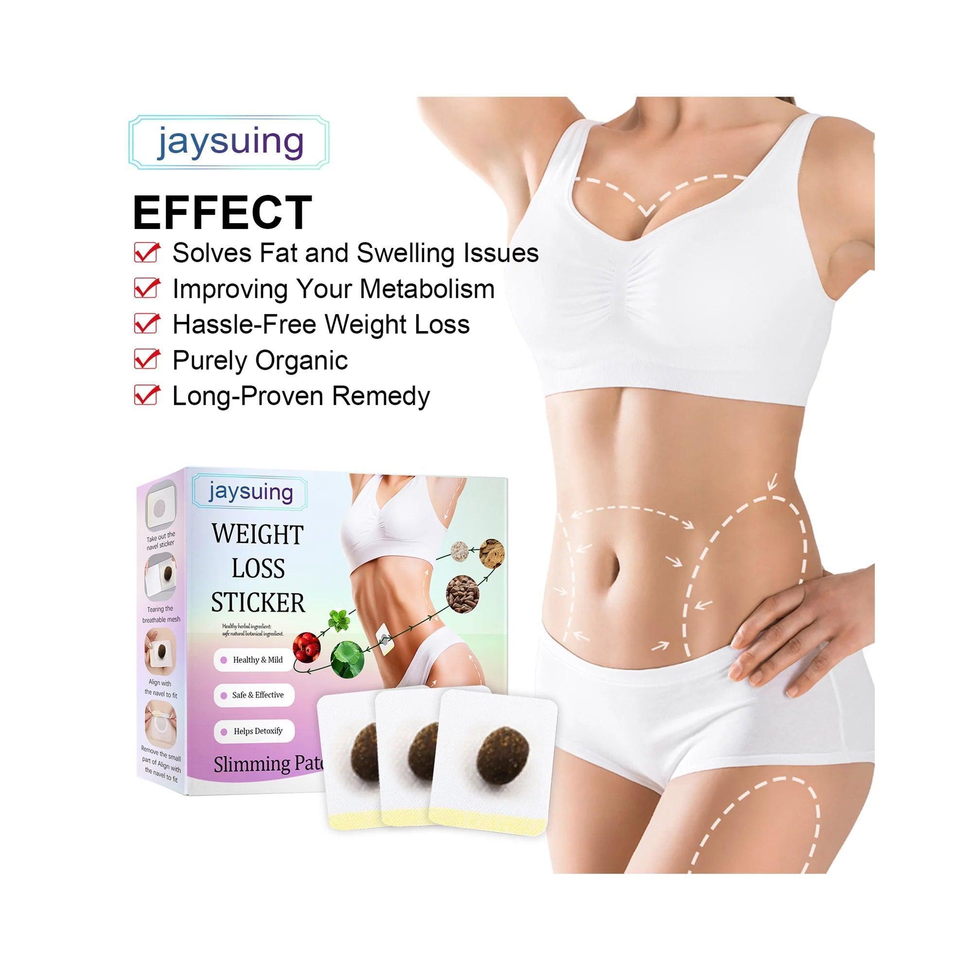 Jaysuing Weight Loss Sticker - 30pcs - Pinoyhyper