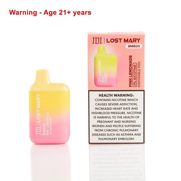 JDI Lost Mary Pink Lemonade 20mg - BM800 - Pinoyhyper