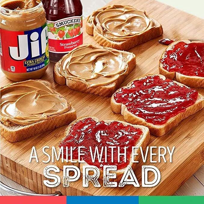 Jif Extra Crunchy Peanut Butter - 454gm - Pinoyhyper