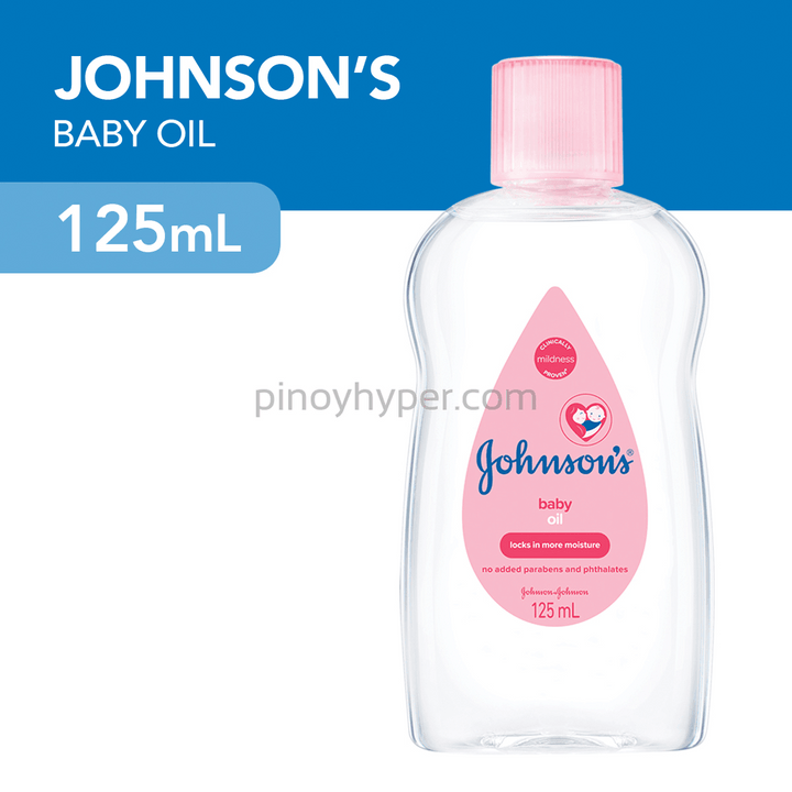 Johnson baby oil 125ml - Pinoyhyper