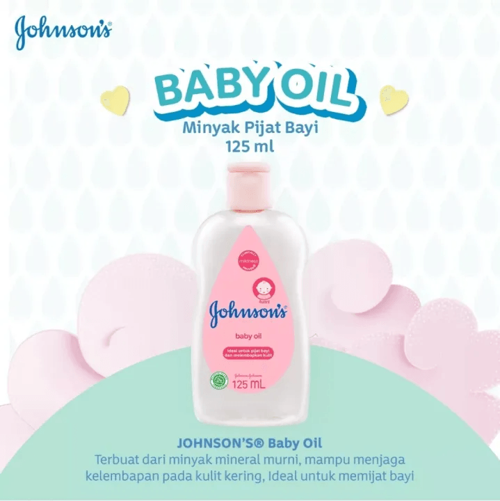 Johnson Baby Oil Regular - 125ml - Pinoyhyper