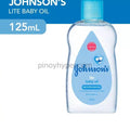 Johnson lite baby oil 125ml - Pinoyhyper