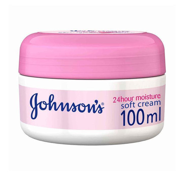 Johnson's Soft Cream 24 Hour Moisture 100ml - Pinoyhyper