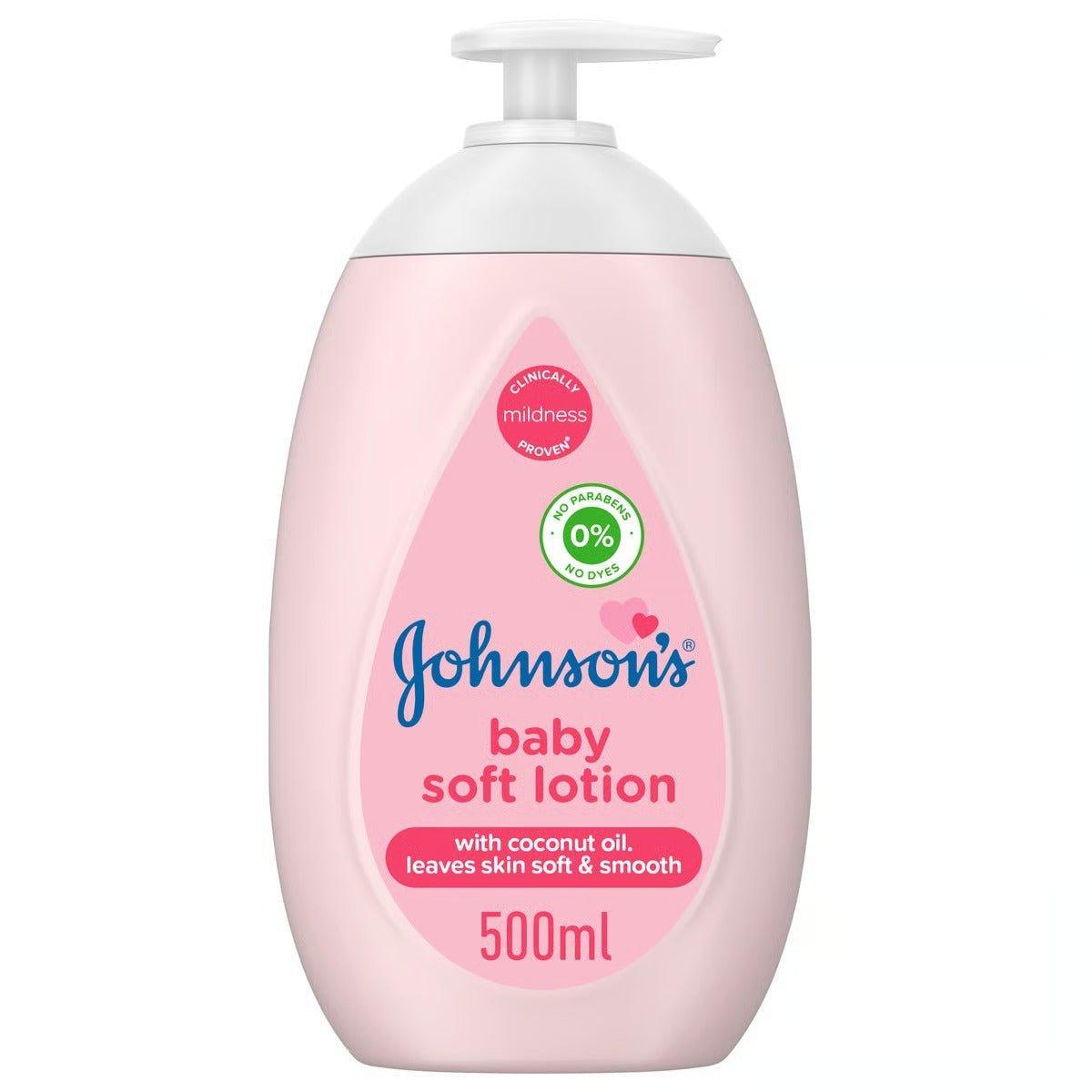 Johnsons Baby Soft Lotion - 500ml - Pinoyhyper