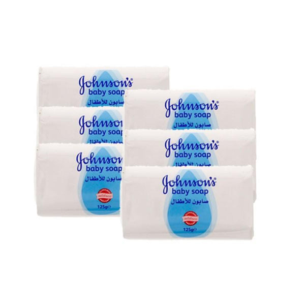 Johnsons Soap Regular 5+1 Free x125g - Pinoyhyper