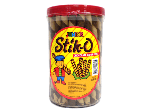 Junior Stik-O Chocolate Wafer Stick 380g - Pinoyhyper