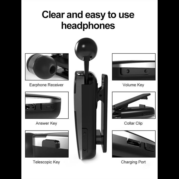 K53 Clip On Wireless Headset - Pinoyhyper