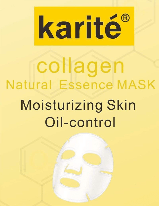 Karite Collagen Natural Essence Facial Mask - 3pcs - Pinoyhyper