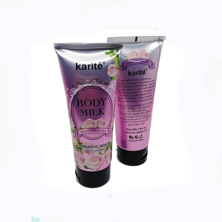 Karite Natural extract body milk Romantic Rose Body lotion - 150ml - Pinoyhyper