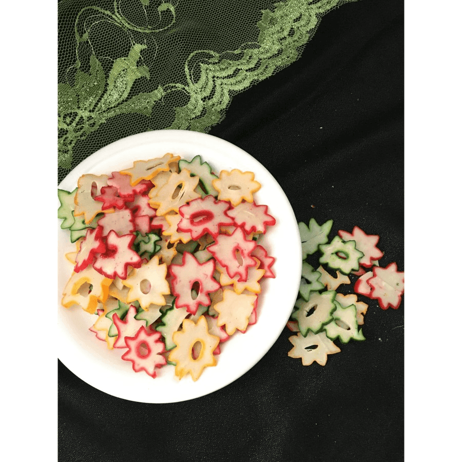 Kerupuk Rasa Bawang Crispy Chips Uncooked - 500g - Pinoyhyper