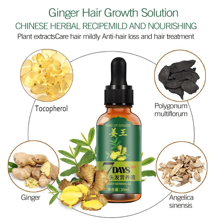 King Of Ginger Hair Growth Serum Germinal Oil - 30ml - Pinoyhyper