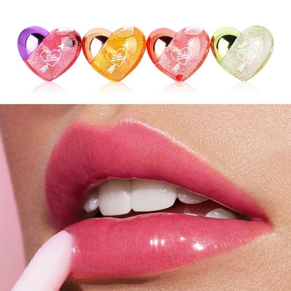 Kiss Beauty 24k Lip Gloss Heart Shape - Pinoyhyper