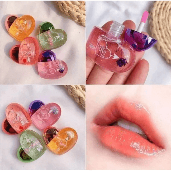 Kiss Beauty 24k Lip Gloss Heart Shape - Pinoyhyper