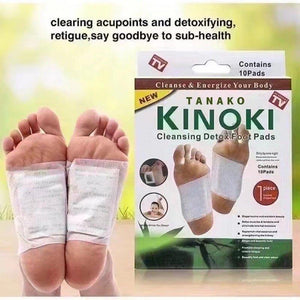 Kiyome Kinoki Cleansing Detox Foot Pads - 10 pads - Pinoyhyper