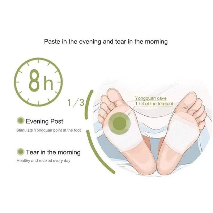 Kiyome Kinoki Cleansing Detox Foot Pads - 10 pads - Pinoyhyper