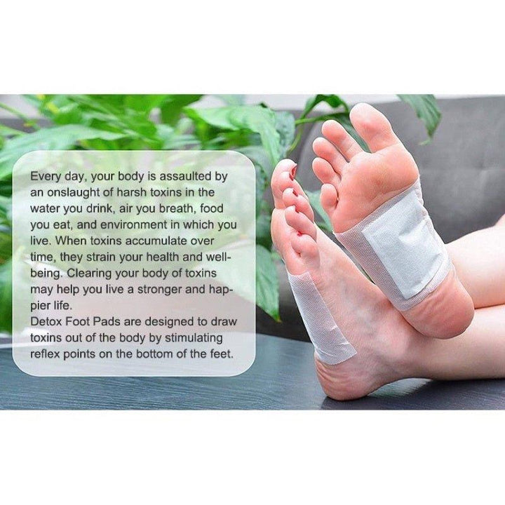 Kiyome Kinoki Cleansing Detox Foot Pads - 10 pads - Pinoyhyper