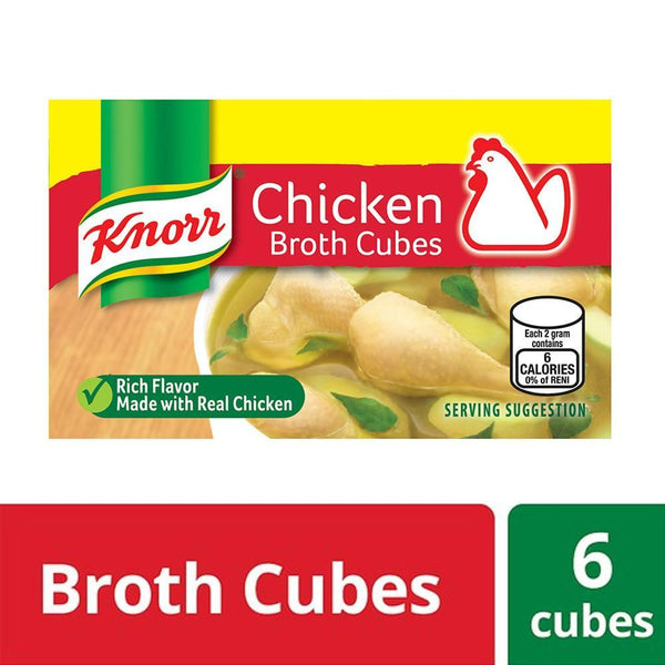 Knorr Chicken Cubes 6 Cubes - 60g - Pinoyhyper
