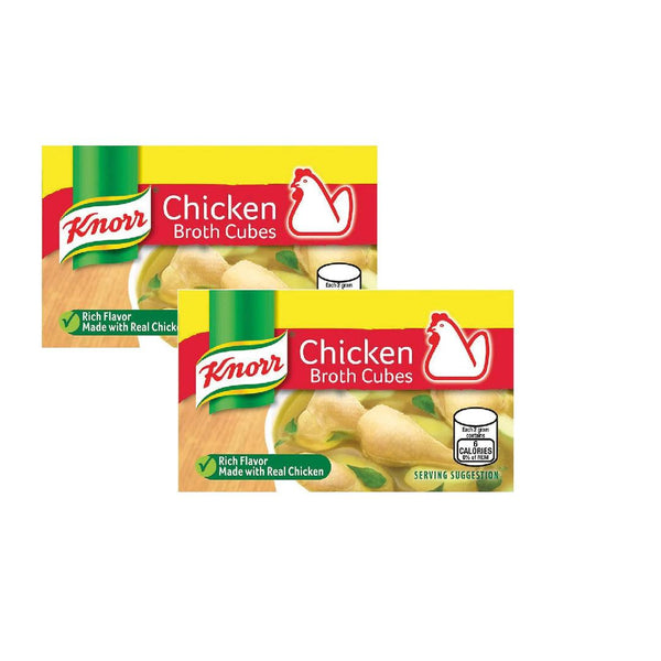 Knorr Chicken Cubes 6 Cubes - 60g x 2 Pcs - Pinoyhyper