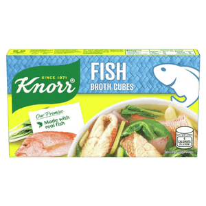Knorr Fish Broth Cubes 60g (6 Cubes x 10g Each) - Pinoyhyper