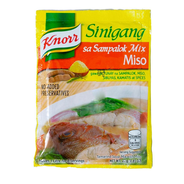 Knorr Sinigang Tamarind Soup with Miso Mix 23g - Pinoyhyper