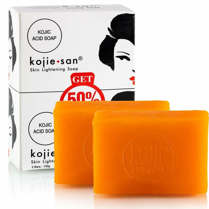 Kojie San Skin lightening Soap 2 Bars x 135gm - Pinoyhyper