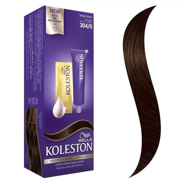 Koleston Hair Color Crème - Medium Brown (304-0) - Pinoyhyper