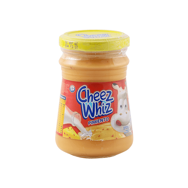 Kraft Cheez Whiz Pimiento 210g - Pinoyhyper