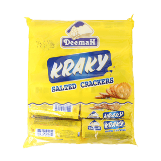 Kraky Salted Crackers 12 X 42g - Deemah - Pinoyhyper