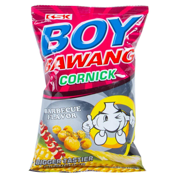 KSK Boy Bawang Cornick Barbecue 100g - Pinoyhyper