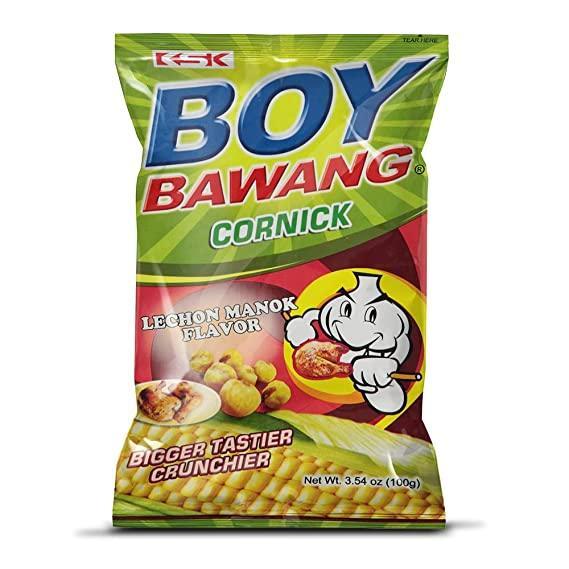 KSK Boy Bawang Cornick Lechon Manok 100g - Pinoyhyper