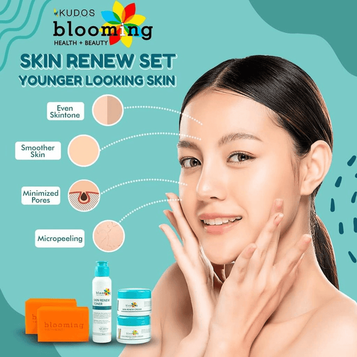 Kudos Blooming Health + Beauty Skin Renew Premium Kit - Pinoyhyper