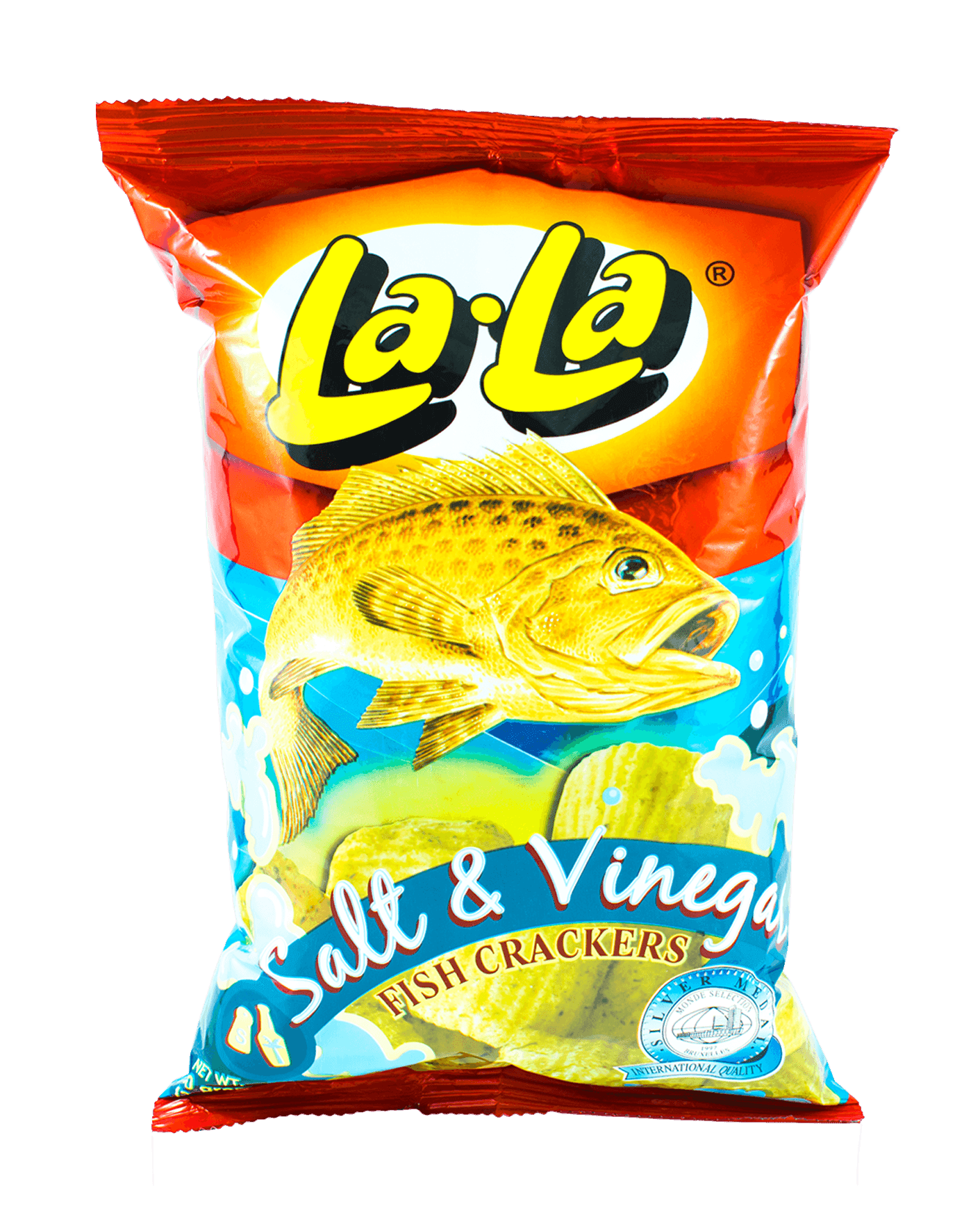 La La Salt &amp; Vinegar Fish Cracker 50g - Pinoyhyper