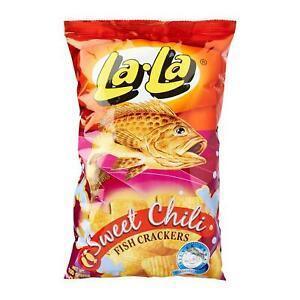 La La Sweet Chili Fish Crackers 100g - Pinoyhyper
