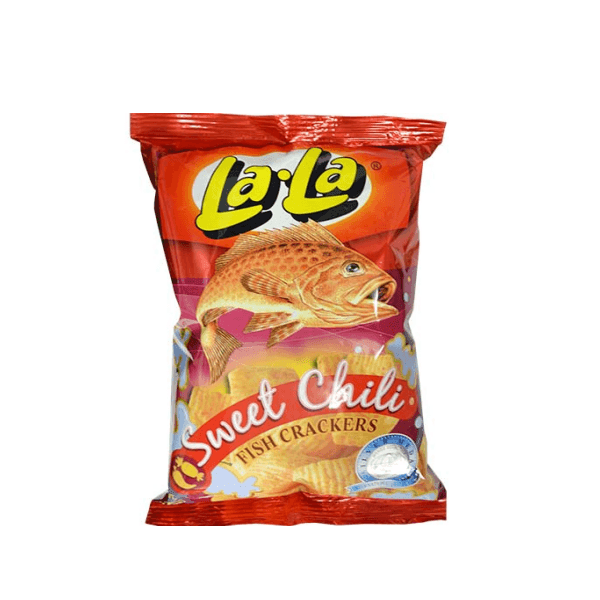 La La Sweet Chili Fish Crackers 50g - Pinoyhyper