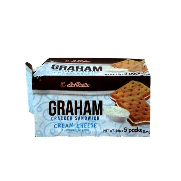 La Pacita Graham Crackers Cream Cheese 5x25gm - Pinoyhyper