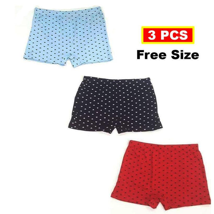 Ladies Regular Shorts 3 Pcs - Free Size - Pinoyhyper