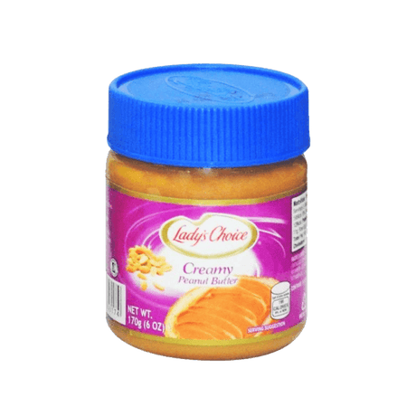 Lady's Choice Peanut Butter Creamy 170gm - Pinoyhyper