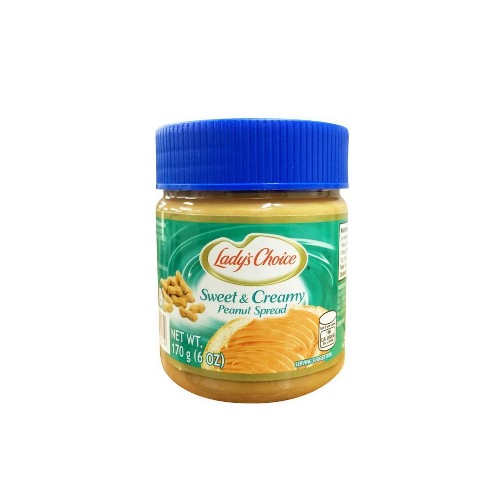 Lady's Choice Sweet & Creamy Peanut Spread 170g - Pinoyhyper